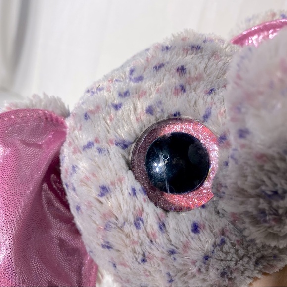 Ty Beanie Boos Specks Grey Pink Elephant Plush Toy - Picture 14 of 15